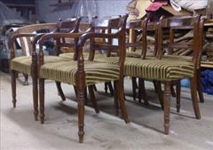 set of 8 Regency mahogany antique dining chairs5.jpg